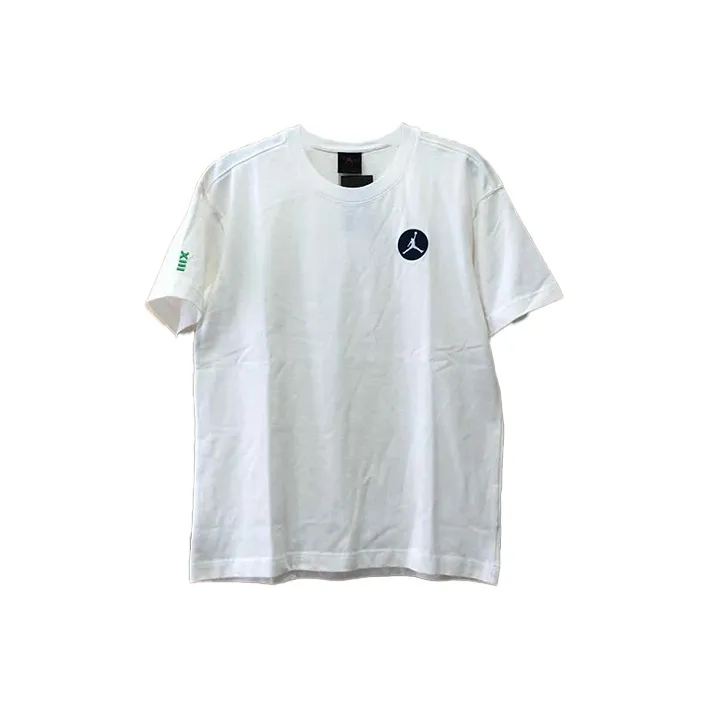 Jordan AJ13 T Shirts Men White-0