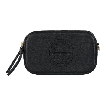 TORY BURCH Miller Grain Leather Crossbody Bag, Shoulder Bag Mini Women's Black