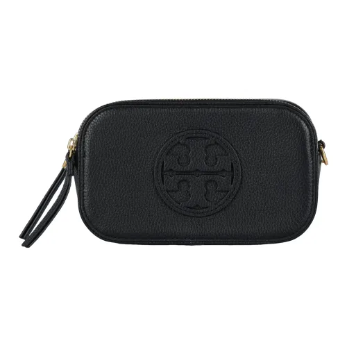 TORY BURCH Miller Grain Leather Crossbody Bag, Shoulder Bag Mini Women's Black