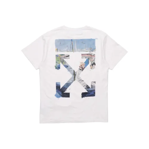 OFF WHITE Diag Print T Shirt