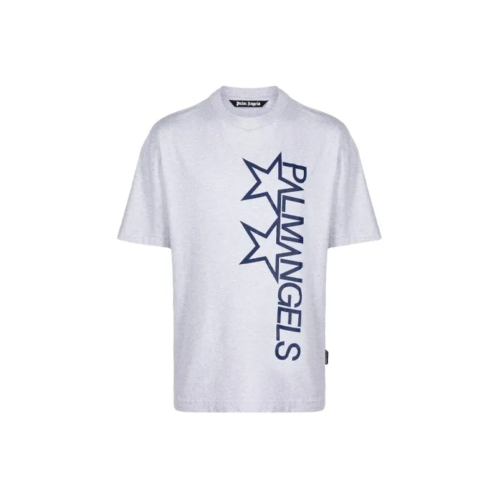 PALM ANGELS Logo print T shirt-0