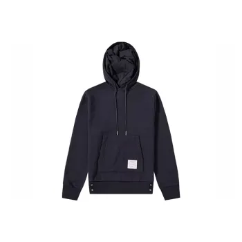 THOM BROWNE Striped Drawstring Hoodie