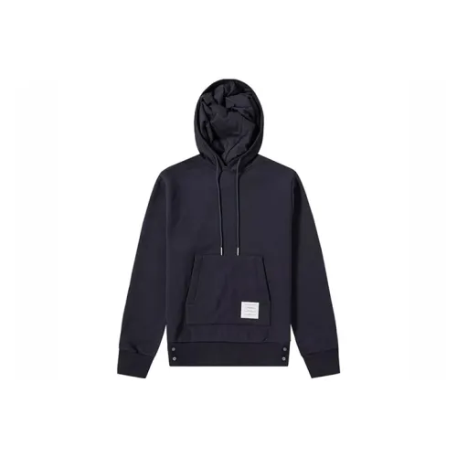 THOM BROWNE Striped Drawstring Hoodie