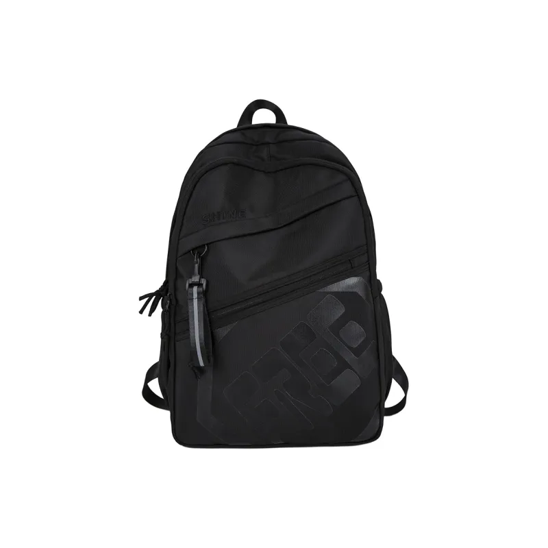 Deli Bear Nylon Backpack Regular Unisex Khaki/Gray/Green/Black/Blue/Light Gray-6