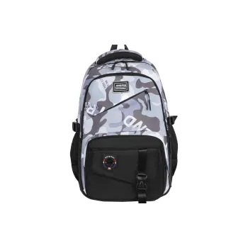Deli Bear Nylon Fabric Backpack Regular Unisex Multicolor