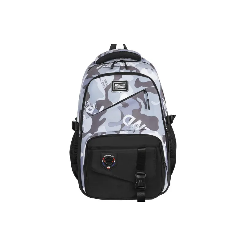 Deli Bear Nylon Fabric Backpack Regular Unisex Multicolor-0