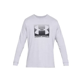 Under Armour Straight Long Sleeved T Shirt Men's Modern Gray