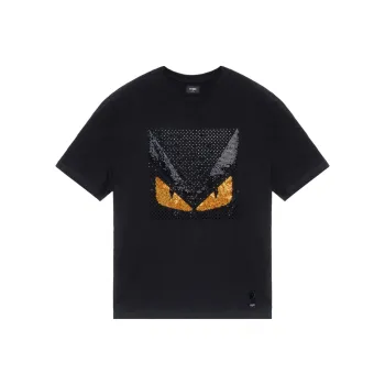 FENDI Regular T Shirt Men's Black