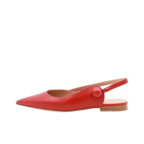Malone Souliers Casual Single Shoes Women's Red