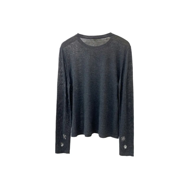 Cypress House Knitwear Women's Dark Gray-1