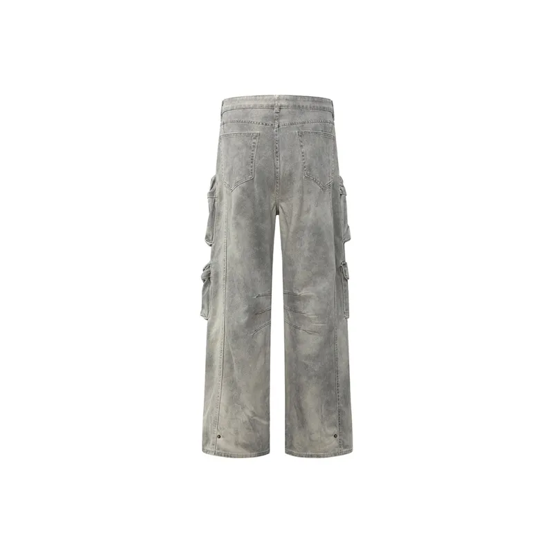 GBXM Cargo Pants Unisex Gray-1
