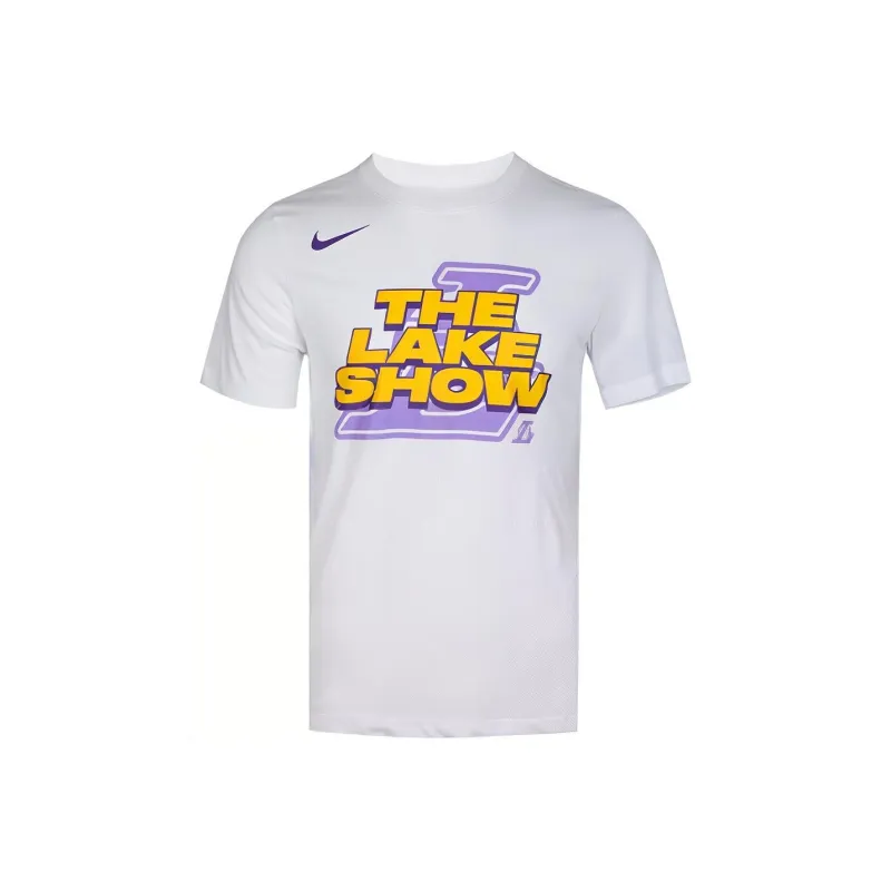 Nike T Shirts Men White-0