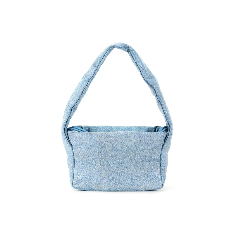 Alexander Wang Small Ryan Puff Denim-effect Leather Shoulder Bag-0