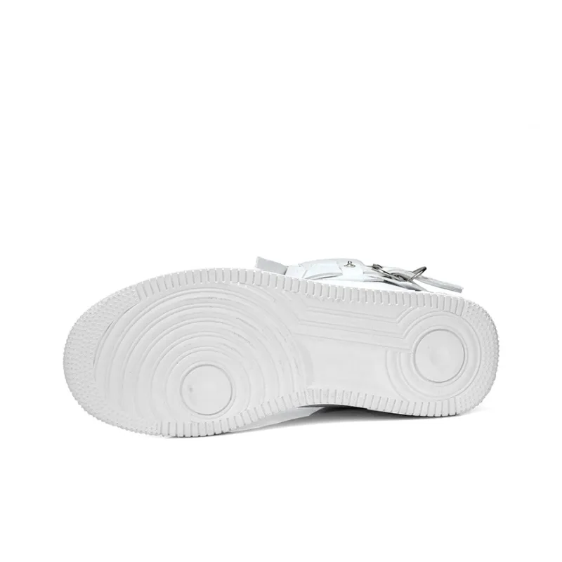 AMICNIEGD Breathable Anti Slip And Wear Resistant High Top Skateboard Shoes Unisex-11