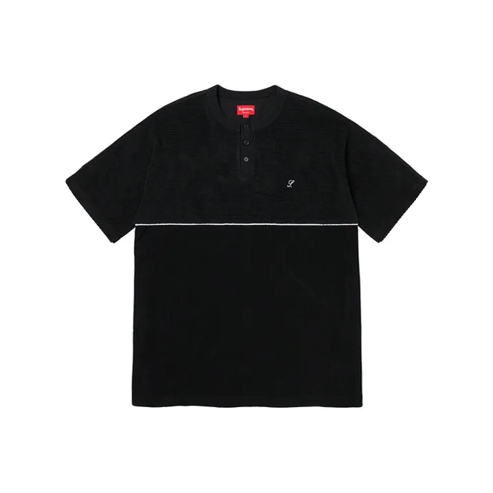 Supreme Terry S/S Henley-2