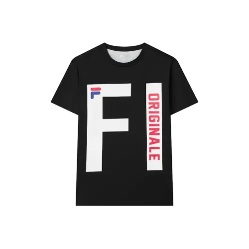 FILA T Shirts Men Meteor Iron Black
