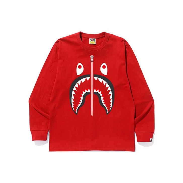 Bape Shark L/S Tee Tee-2