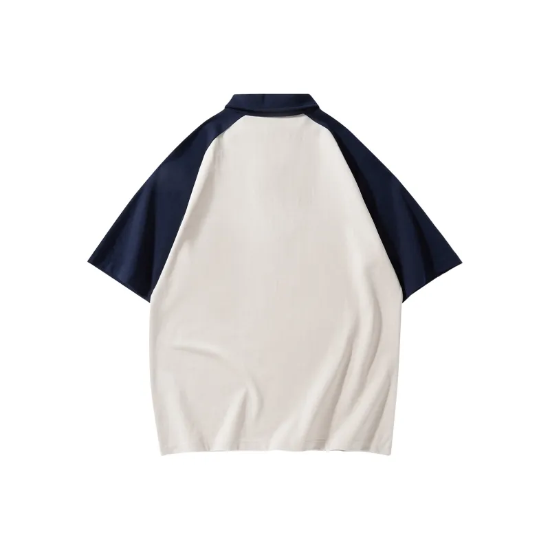 Magmode Polo Shirt Unisex Taupe Black-13