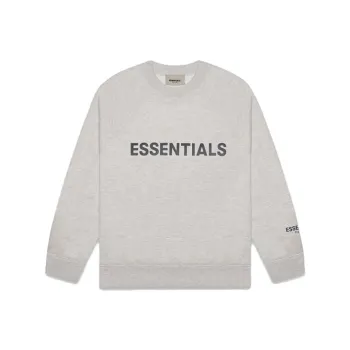 Fear Of God Essentials Essentials Crewneck Applique Logo