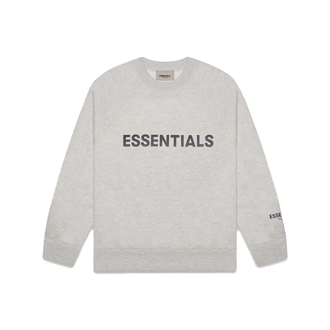 Fear Of God Essentials Essentials Crewneck Applique Logo-0