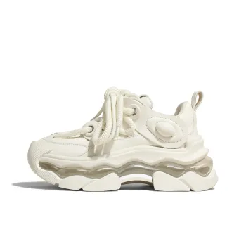 GARDEN CAT Low Top Chunky Sneakers Women's Ecru