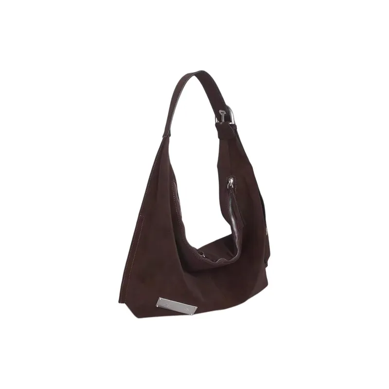 Kikawa Card Synthetic Leather Tote Bag, Shopping Bag, Shoulder Bag Medium Size Women's Coffee-1