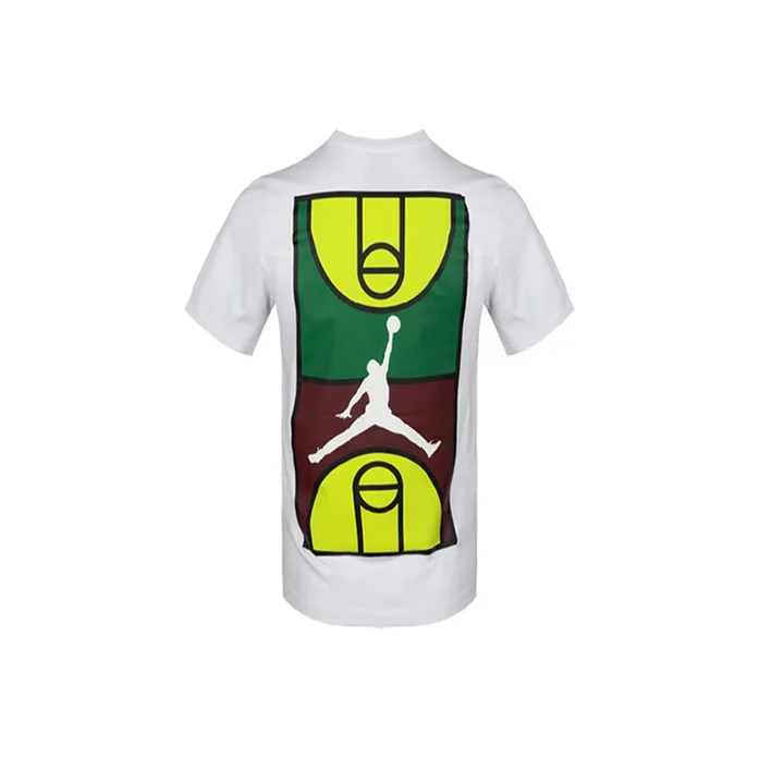 Jordan Set-in Sleeve T-Shirt Men's White-0