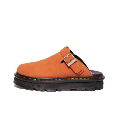 Dr.Martens Slip Resistant Wrap toe Slippers Unisex Orange