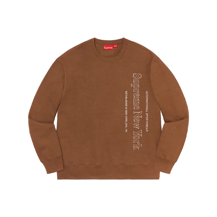 Supreme Side Logo Crewneck-3