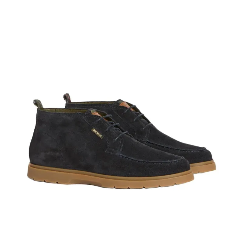 BARBOUR Tucker Ankle Boots Men's Blue Gray-2