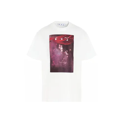 OFF WHITE Caravaggio Painting Straight Fit T shirt