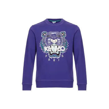 KENZO Sweatshirts Men Eggplant Purple
