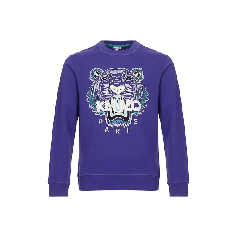KENZO Sweatshirts Men Eggplant Purple-0