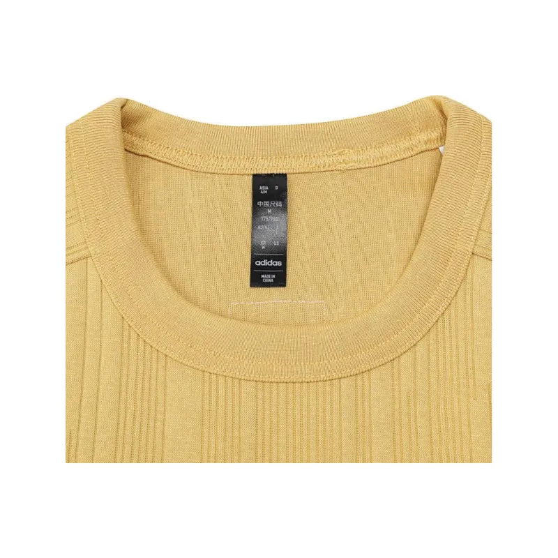 Adidas T Shirts Men Yellow-3