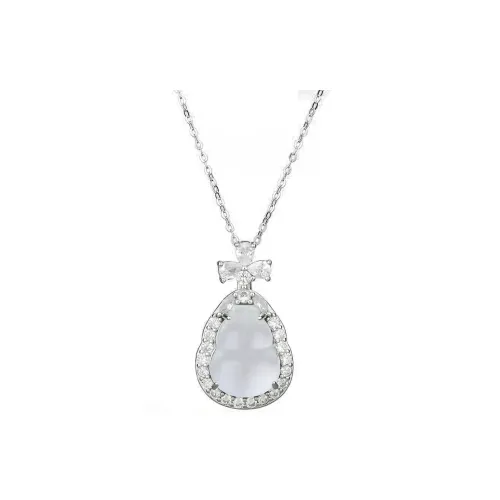PUTUOSHANWENCHUANG S925 Silver Necklaces Women's