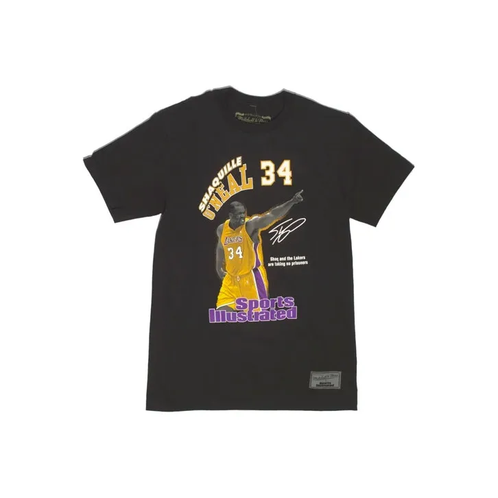 Mitchell & Ness x Sports Illustrated T Shirt Men's Black-0