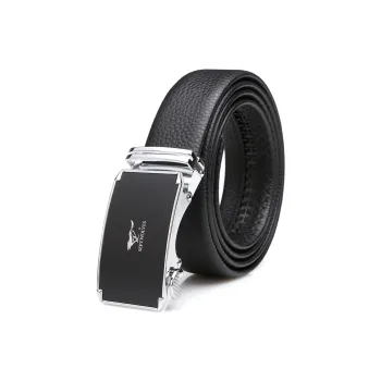 SEPTWOLVES Top Grain Cow Leather Belts Men's Width 3.5CM