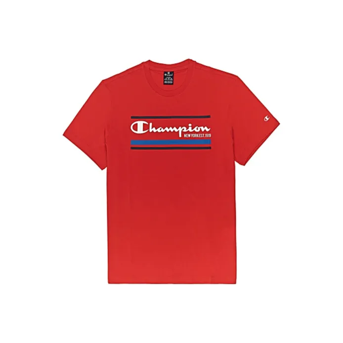 Champion SS20 Straight T Shirt Unisex Red-0