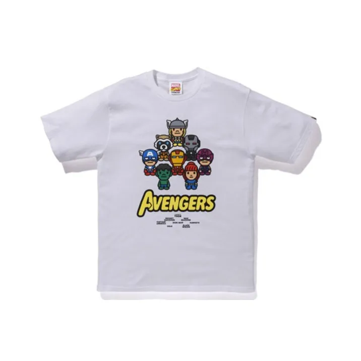 Bape X Marvel Milo Avengers Tee-0