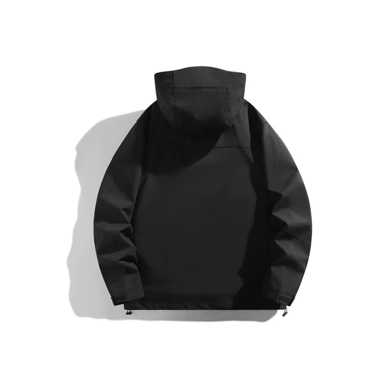 Yiwen Water Resistant Windproof Breathable Warm Windbreaker Jacket Unisex-12
