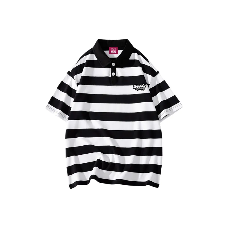Disney Polo Shirt Unisex Beige Apricot-2
