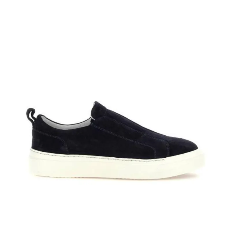 KITON Suede Slip on Sneakers-1