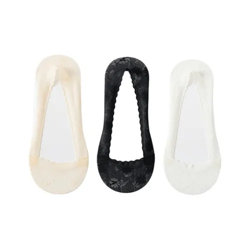 Cheemy Free No Show Socks Women's 3 Pack