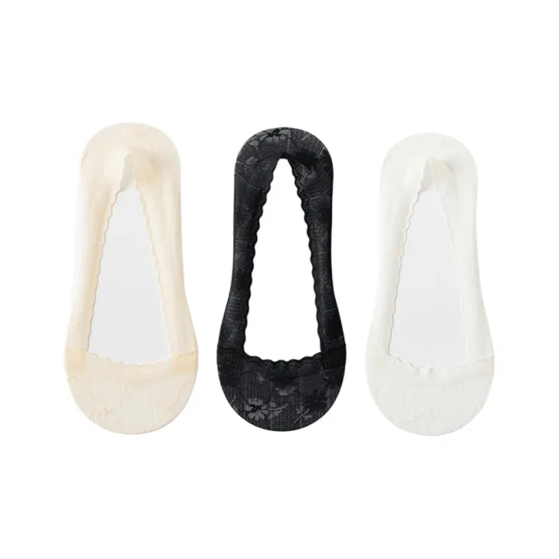 Cheemy Free No Show Socks Women's 3 Pack-0