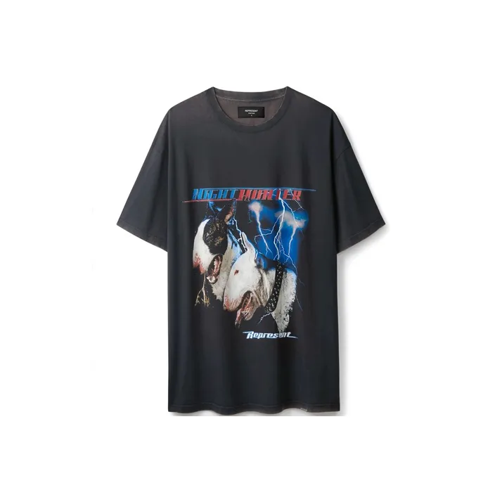 REPRESENT T-Shirts Men Vintage Black-0