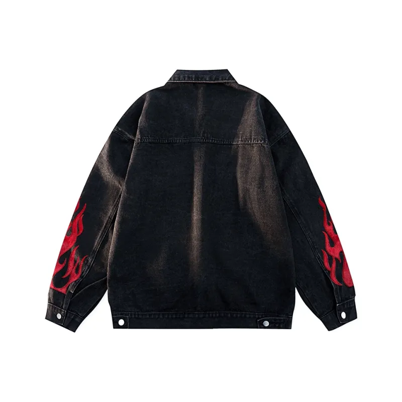 CHARLIE GOLF Denim Jacket Unisex-1