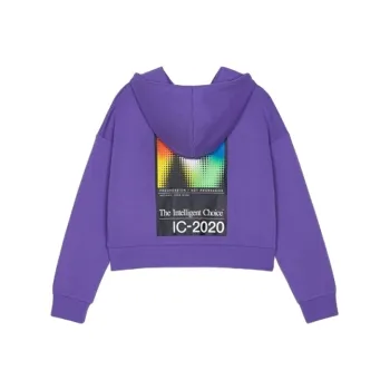 New Balance Optiks FZ Sweatshirts Men Dark Violet