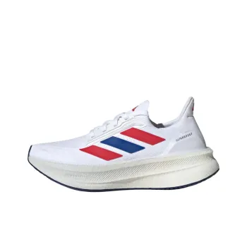 Adidas ULTRABOOST 5X Anti Slip Wear Resistant Low Top Casual Running Shoes Women's White Red