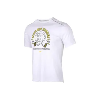 Nike MILER T Shirts Men Black