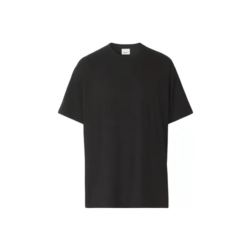 Burberry Location Print Cotton Oversized T Shirt-0